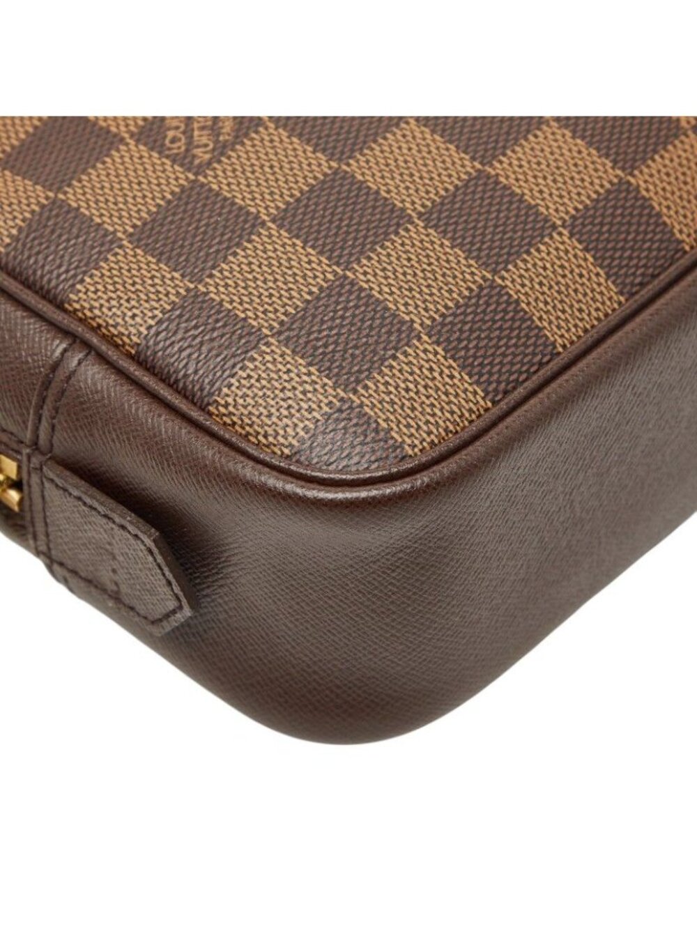 Louis Vuitton Damier Trousse Toilette 25 Cosmetic Pouch Brown - Picture 5 of 10